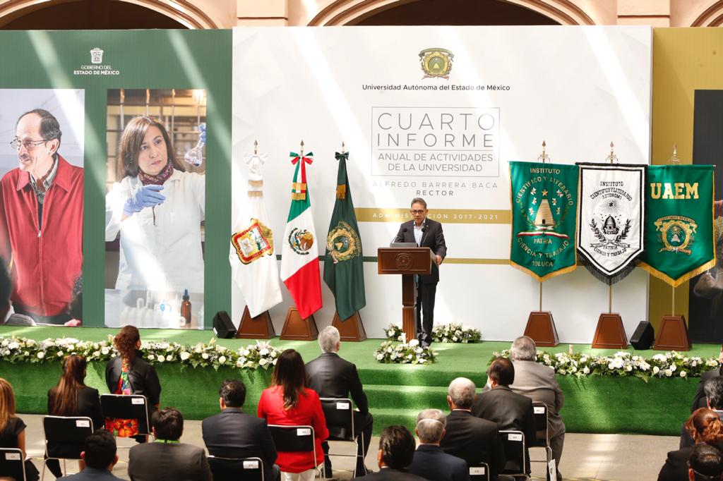 Alfredo Barrera Baca rinde su cuarto informe de administración al ...