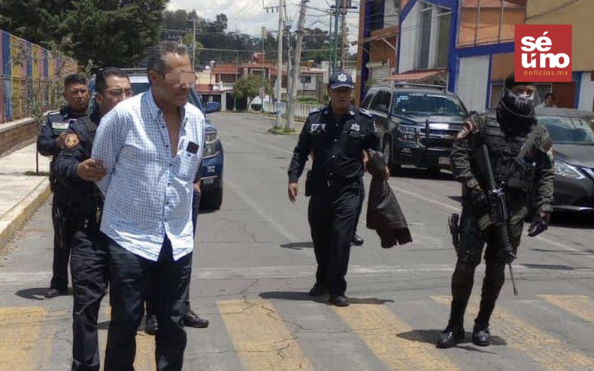 Detienen a suegro de Raymundo Martínez por irregularidades en DIF Toluca
