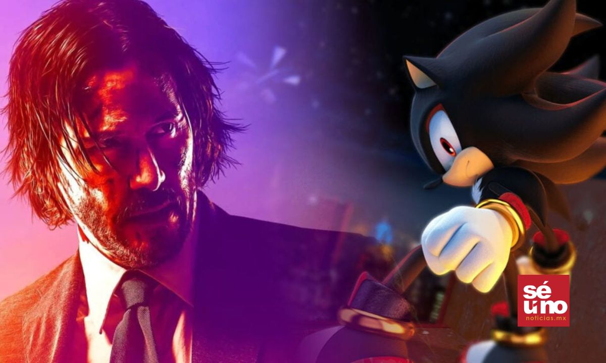 Keanu Reeves se Transforma en Shadow para 'Sonic, la película 3'