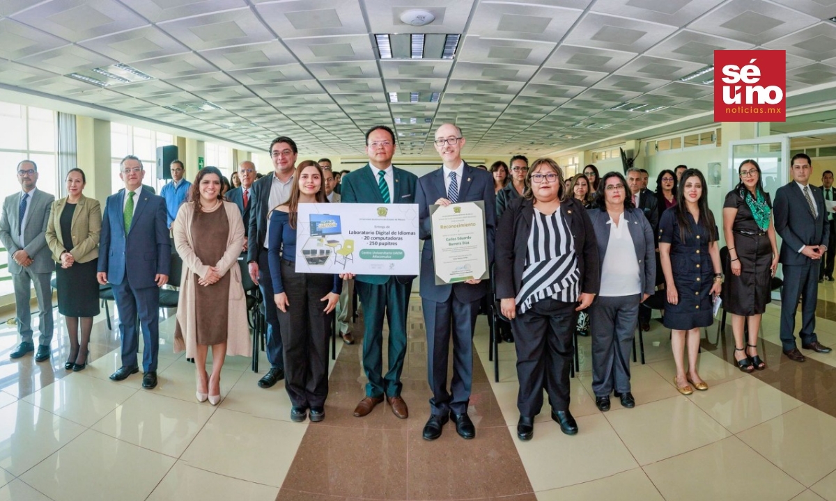 Rector de la UAEMéx entrega nuevo Laboratorio Digital de Idiomas en ...