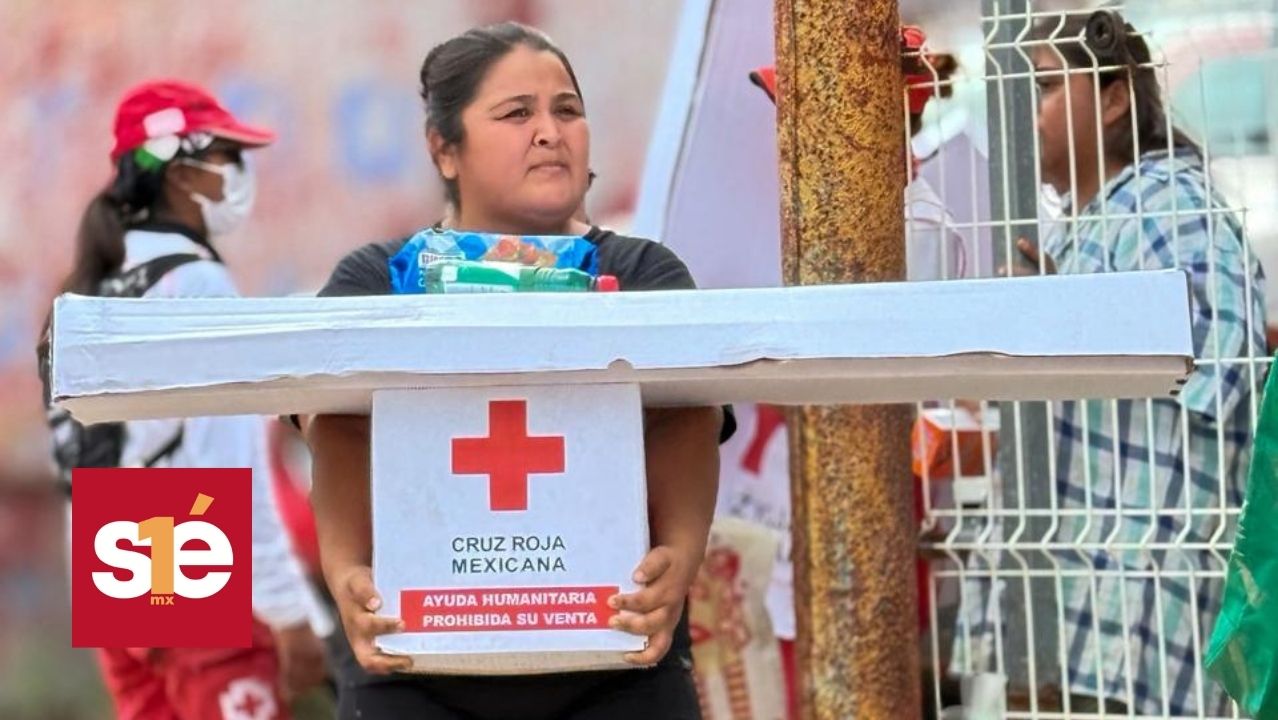 Cruz Roja entrega 200 toneladas de ayuda a familias afectadas en Veracruz