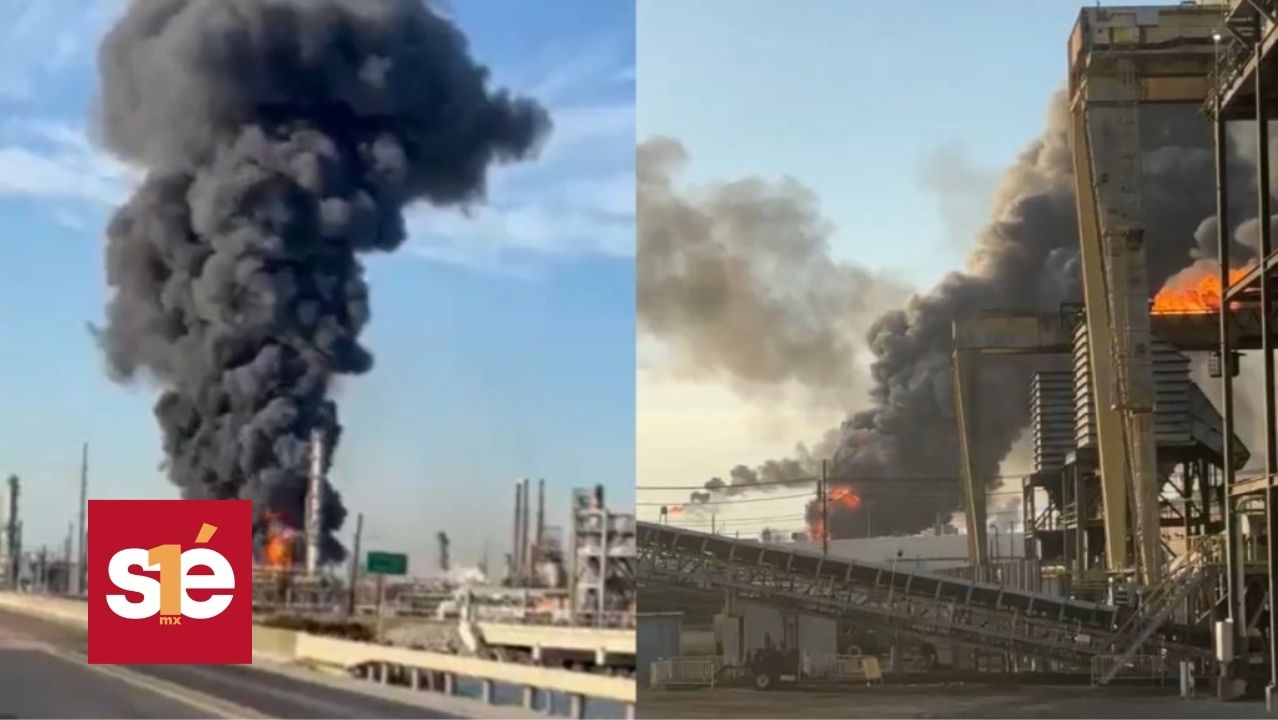 Explosión en refinería de Texas provoca incendio y alarma por columna ...