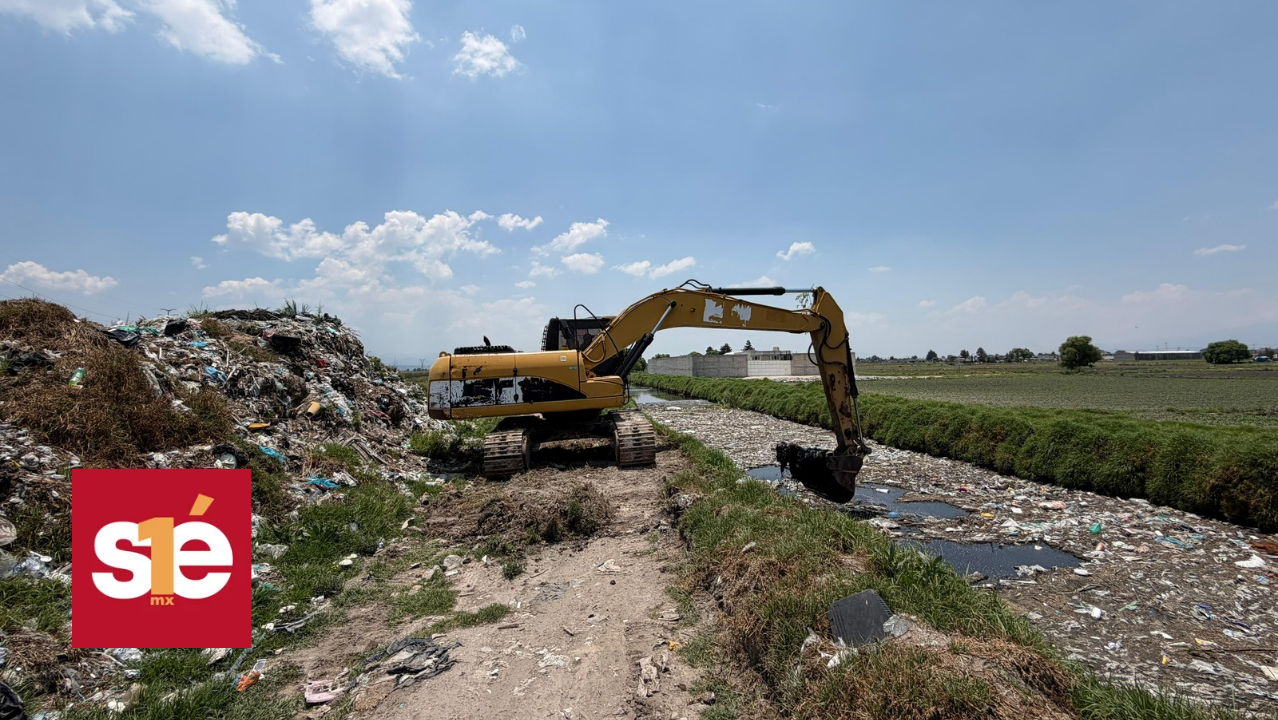 Toluca refuerza limpieza de drenajes y canales para prevenir inundaciones