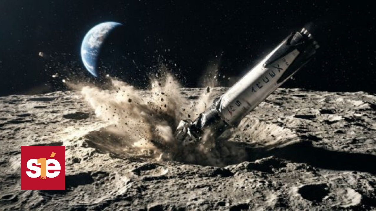 Photo: Seunonoticias Un étage de fusée SpaceX s'est écrasé sur la Lune sans danger pour la Terre